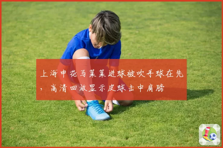 上海申花马莱莱进球被吹手球在先,高清回放显示皮球击中肩膀